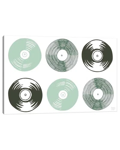 Icanvas Six Vinyl Records By Statement Goods Wall Art