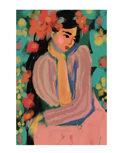Icanvas Sora In Flower Garden By Treechild Wall Art In Multi