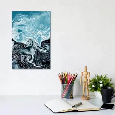 Icanvas Splash By Ana Rut Bré - Graphic Art Print In No Matte,wrapped Canvas