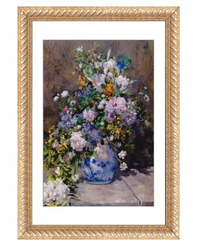 Icanvas Spring Bouque (grande Vaso Di Fiori) By Pierre-auguste Renoir Wall Art In Multi