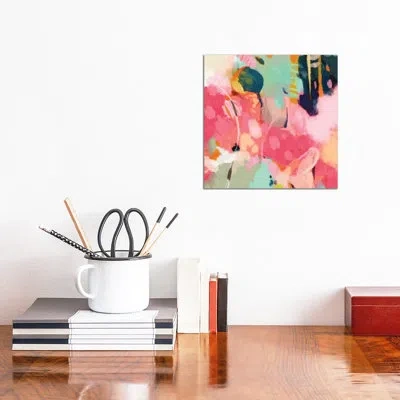 Icanvas Spring Moon Earth Garden Ii By Ana Rut Bré - Graphic Art Print In Wrapped Canvas,no Matte