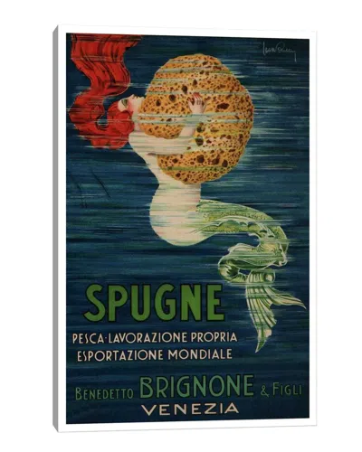 Icanvas Spugne Benedetto Brignone & Figli (venezia) Advertising Vintage Poster By  Unknown Artist Wall Art