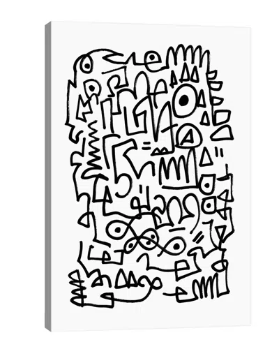 Icanvas Sqwig Wall Art By Dan Hobday