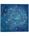 Icanvas Star Sign Earth By Cynthia Coulter Wall Art