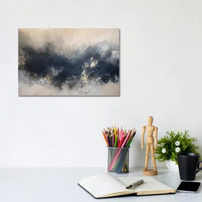 Icanvas Streak By Sana Jamlaney - Graphic Art Print In No Matte,wrapped Canvas