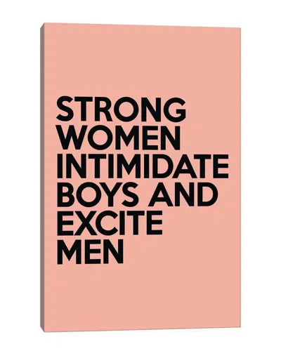 Icanvas Strong Women Canvas Wall Art