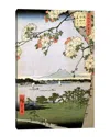 Icanvas Sumidagawa Suijin No Mori Massaki (suijin Shrine And Massaki On The Sumida River) Canvas Wal