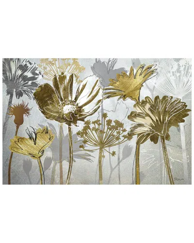 Icanvas Summer's Field By Katrina Craven Wall Art In Gold