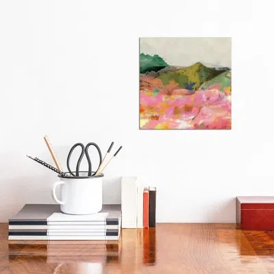 Icanvas Summer Landscape Ii By Ana Rut Bré - Graphic Art Print In No Matte,wrapped Canvas