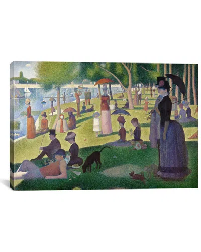 Icanvas Sunday Afternoon On The Island Of La Grande Jatte By Georges Seurat In Multi