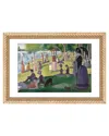 ICANVAS SUNDAY AFTERNOON ON THE ISLAND OF LA GRANDE JATTE BY GEORGES SEURAT WALL ART