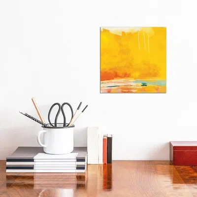 Icanvas Sunny Landscape Ii By Ana Rut Bré - Graphic Art Print In No Matte,wrapped Canvas