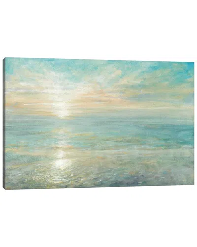 Icanvas Sunrise By Danhui Nai Wall Art In Blue