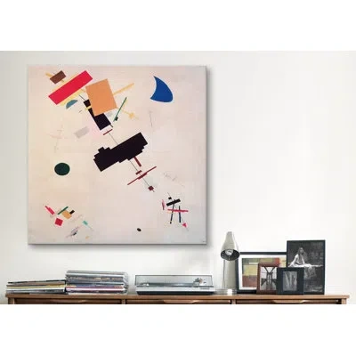 Icanvas "suprematist Composition No.56, 1916" By Kazimir Malevich Graphic Art On Wrapped Canvas In No Mat,wrapped Canvas