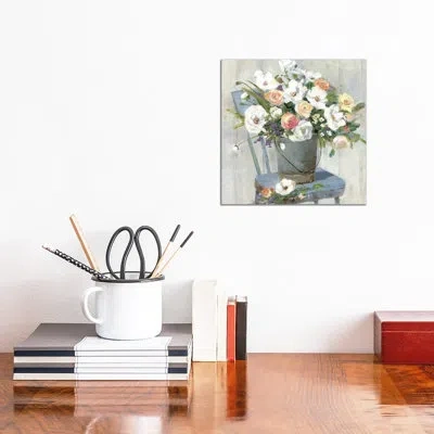 Icanvas Sweet Pickins By Sally Swatland - Painting Print In Wrapped Canvas,no Mat
