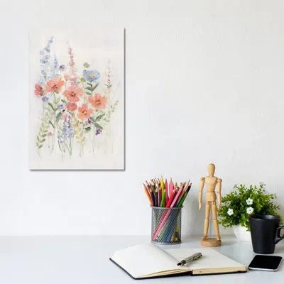 Icanvas Sweet Summer Picks I By Sally Swatland - Painting Print In Wrapped Canvas,no Mat
