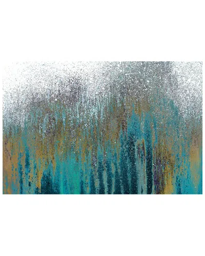 Icanvas Teal Woods By Roberto Gonzalez Wall Art In Multi