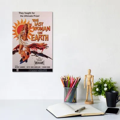 Icanvas The Last Woman On Earth - Advertisements Print In No Matte,wrapped Canvas