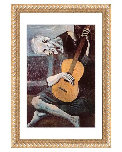 Icanvas The Old Guitarist By Pablo Picasso Wall Art In Multi