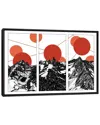 Icanvas The Tree Suns Framed Canvas By Coralie Huon Wall Art