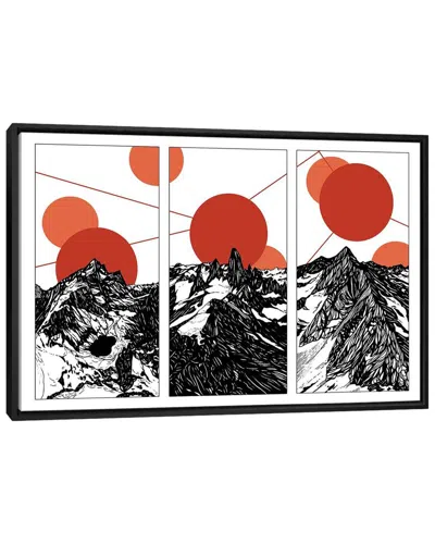 Icanvas The Tree Suns Framed Canvas By Coralie Huon Wall Art