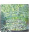Icanvas The Waterlily Pond With The Japanese Bridge, Canvas Wall Art