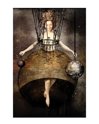 Icanvas The World By Catrin Welz-stein Wall Art In Brown