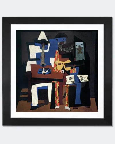 Icanvas Three Musicians By Pablo Picasso In Multi