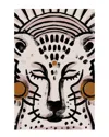 Icanvas Tiger (light Version) By Treechild Wall Art In Black