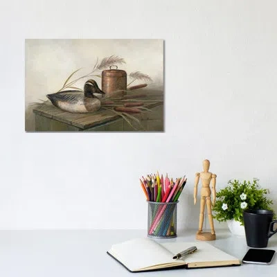 Icanvas Touch Of Brass By Ruane Manning - Painting Print In No Matte,wrapped Canvas