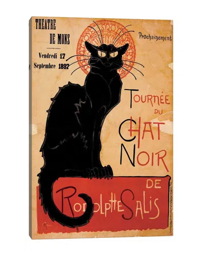 Icanvas Tournee Du Chat Noir Advertising Vintage Poster By Unknown Artist Wall Art