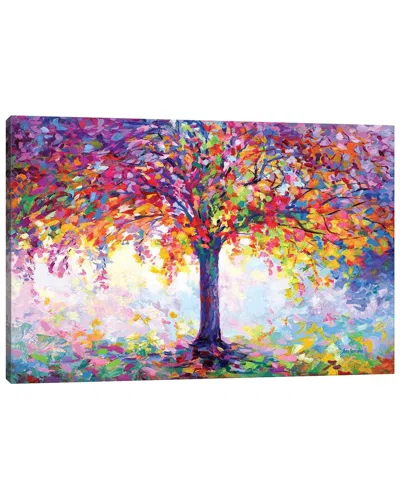 Icanvas Tree Of Happiness By Leon Devenice Wall Art In Multi