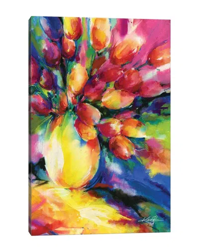 Icanvas Tulips By Kathy Morton Stanion Wall Art In Multi