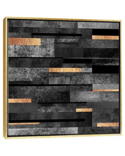 Icanvas Urban Black And Gold By Elisabeth Fredriksson