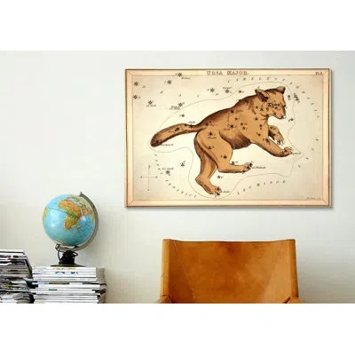 Icanvas "ursa Major Ll" By Sidney Hall Graphic Art On Wrapped Canvas In Wrapped Canvas,no Mat