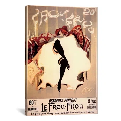 Icanvas Vintage Posters Le Frou Frou From Vintage Apple Vintage Advertisment On Canvas