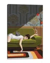 Icanvas Waiting Game By Artcatillustrated Wall Art