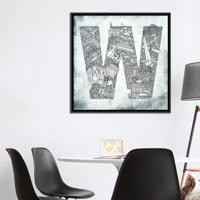 Icanvas Washington D.c. By Sasha Graphic Art On Canvas In No Mat,wrapped Canvas