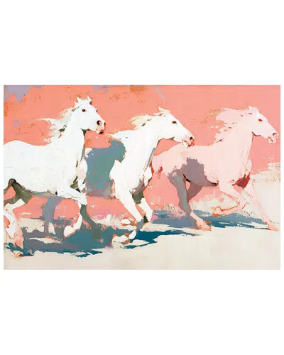 Icanvas Wild Horses Ii By Treechild Wall Art In Multi