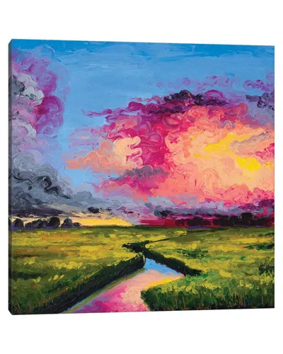 Icanvas Winding River By Simone Majetich Wall Art In Multi