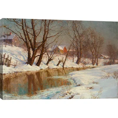 Icanvas 'winter Morning' Graphic Art Print On Canvas In No Mat,wrapped Canvas