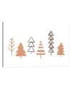 Icanvas Winter Trees Illustration Wall Art