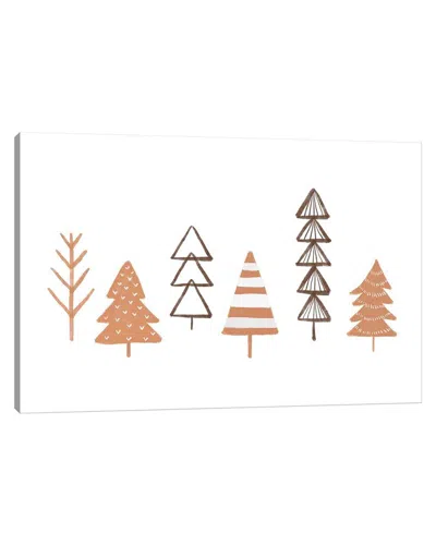 Icanvas Winter Trees Illustration Wall Art