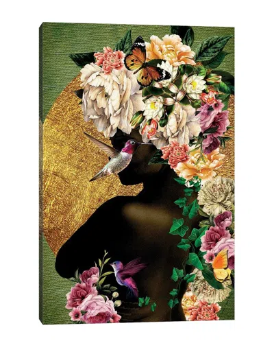 Icanvas Women In Bloom - Destiny Blooming By Yvonne Coleman Burney Wall Art
