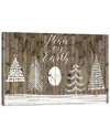 Icanvas Wooded White Christmas Collection A Wall Art