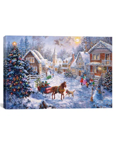 Icanvas Art Merry Christmas By Nicky Boehme In Multi