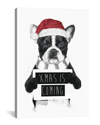 Icanvas Art Xmas Is Coming By Balazs Solti In Black