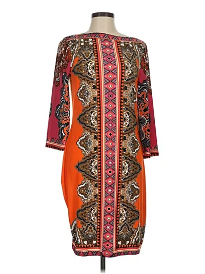 Pre-owned Ice Casual Dress In Orange