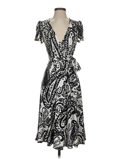 Pre-owned Ice Cocktail Dress In Black