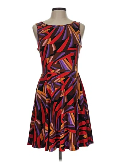 Pre-owned Ice Cocktail Dress In Red